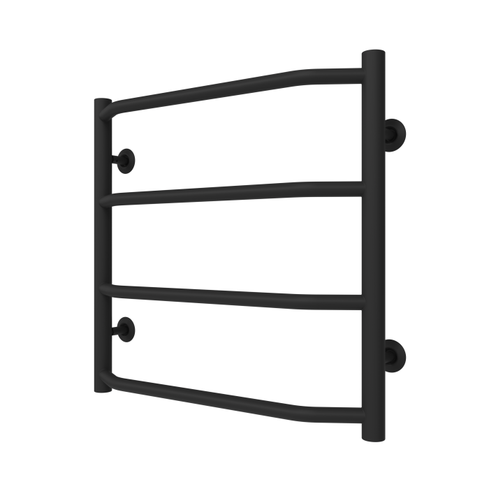 Рушникосушарка водяна Ava (500*500,4,Чорна,Ліве підключення)