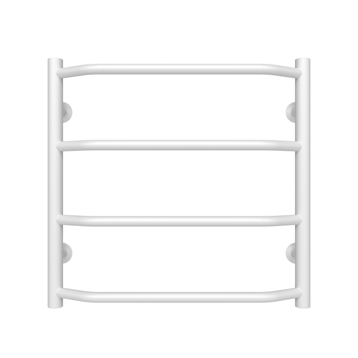 Рушникосушарка водяна Ava (500*500,4,Полірована,Ліве підключення)
