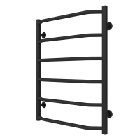 Рушникосушарка водяна Ava (700*500,6,Чорна,Ліве підключення)