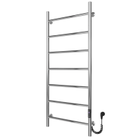 Рушникосушарка електрична Round (1200*500,7,Полірована,Праве підключення,JD03)