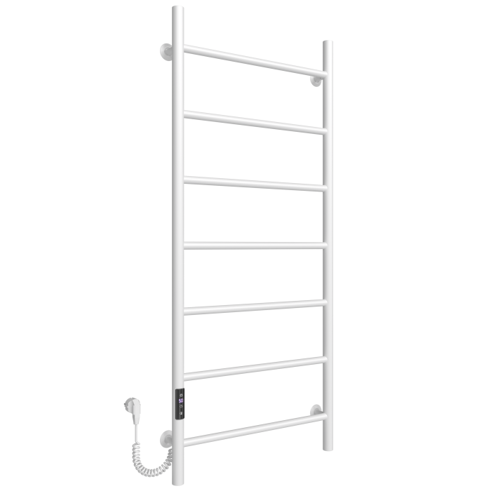 Рушникосушарка електрична Round (1200*500,7,Біла,Ліве підключення,JD03)