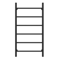 Рушникосушарка водяна Round (1000*500,6,Чорна,Праве підключення)