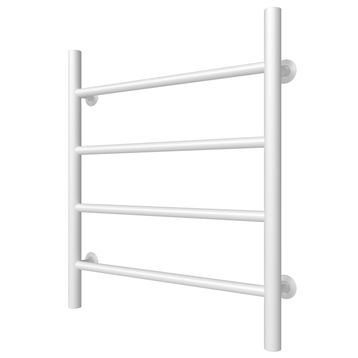 Рушникосушарка водяна Round (600*500,4,Біла,Ліве підключення)