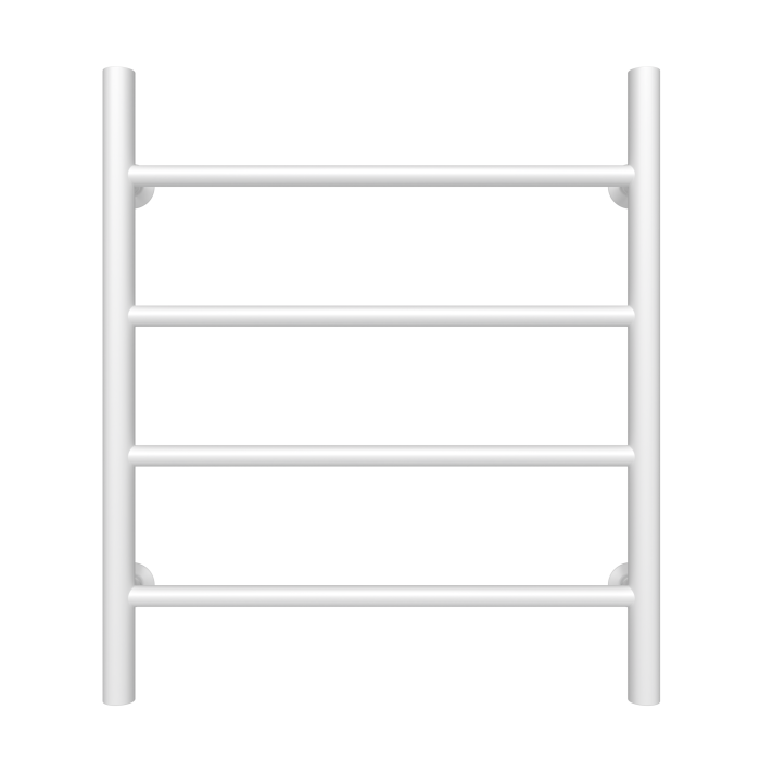 Рушникосушарка водяна Round (600*500,4,Біла,Ліве підключення)