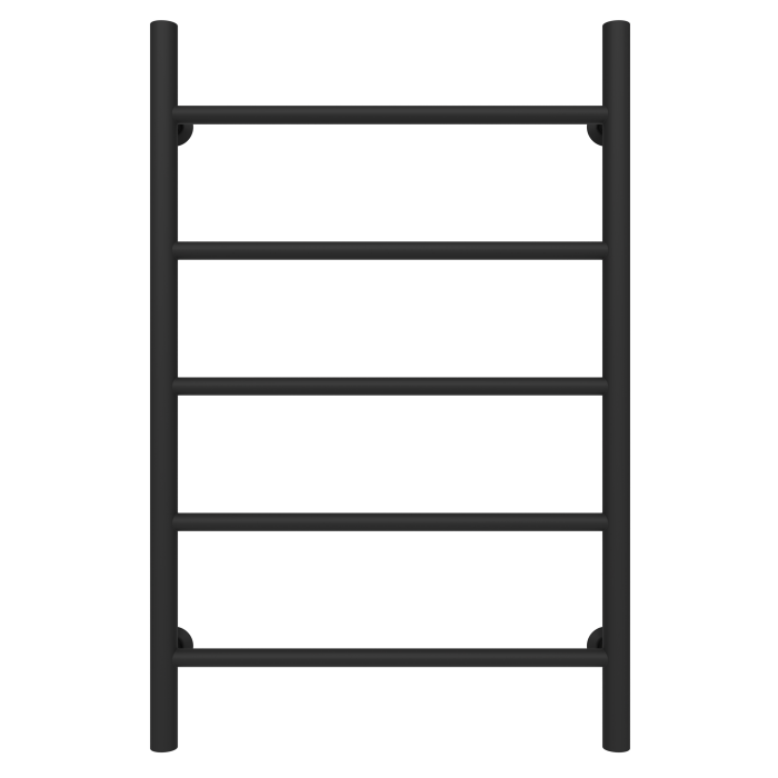 Рушникосушарка водяна Round (800*500,5,Чорна,Праве підключення)