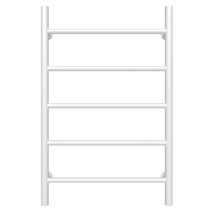 Рушникосушарка водяна Round (800*500,5,Біла,Ліве підключення)