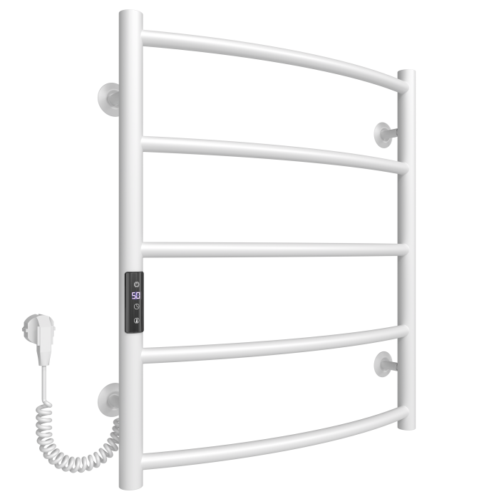 Рушникосушарка електрична Sora (600*500,5,Біла,Ліве підключення,JD03)