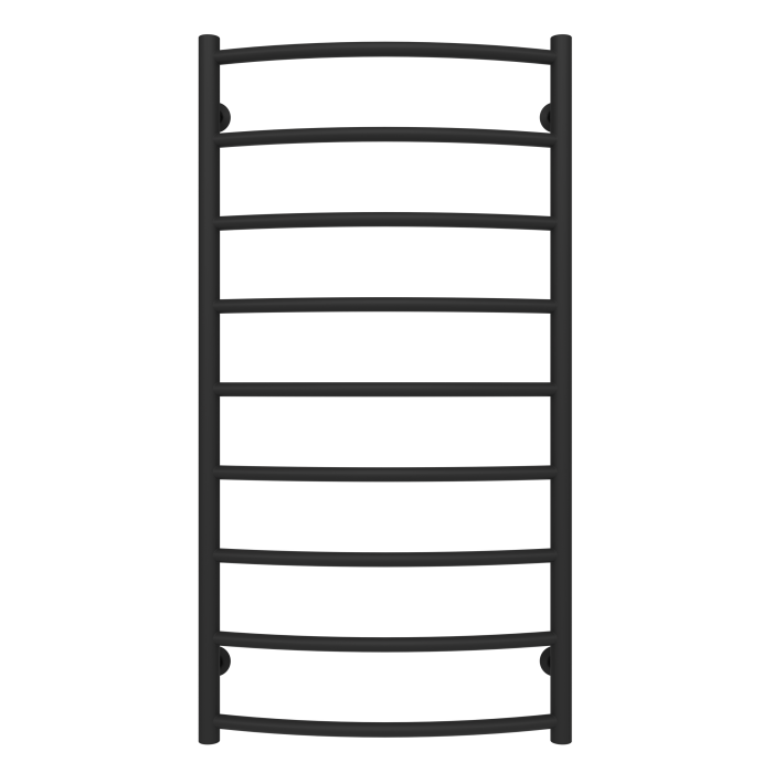 Рушникосушарка водяна Sora (1000*500,9,Чорна,Нижнє підключення)