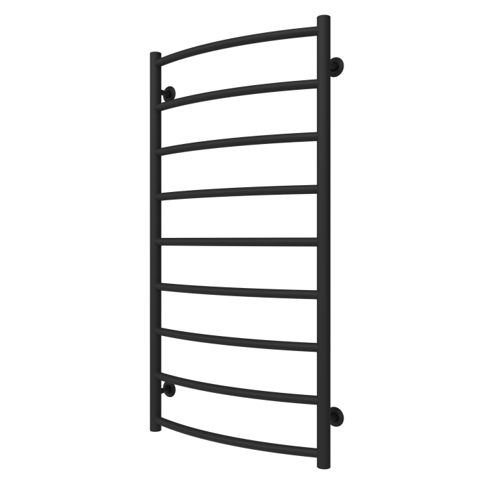 Рушникосушарка водяна Sora (1000*500,9,Чорна,Нижнє підключення)