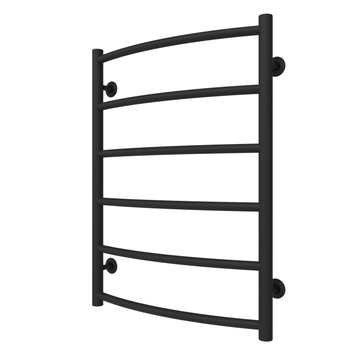 Рушникосушарка водяна Sora (700*500,6,Чорна,Ліве підключення)