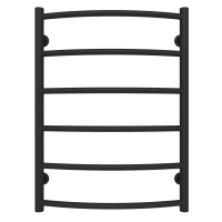 Рушникосушарка водяна Sora (700*500,6,Чорна,Ліве підключення)