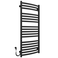 Рушникосушарка електрична Vega (1200*500,18,Чорна,Ліве підключення,JD04)